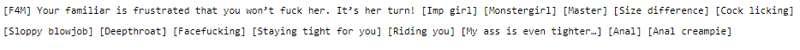 Teaser tags for the next exclusive and my first scripted audio! 
