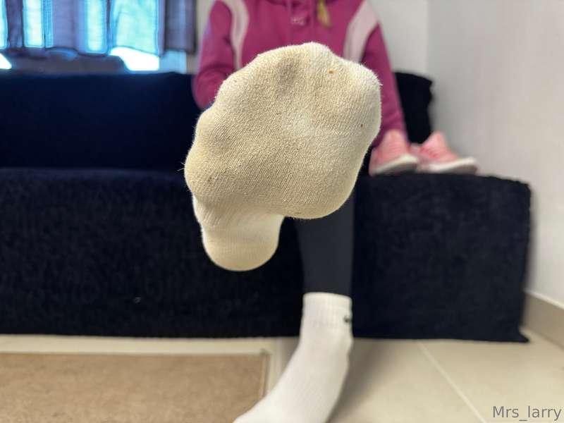 Mit jedem Schlüffler und mit jedem Blick auf meine Nike spor..