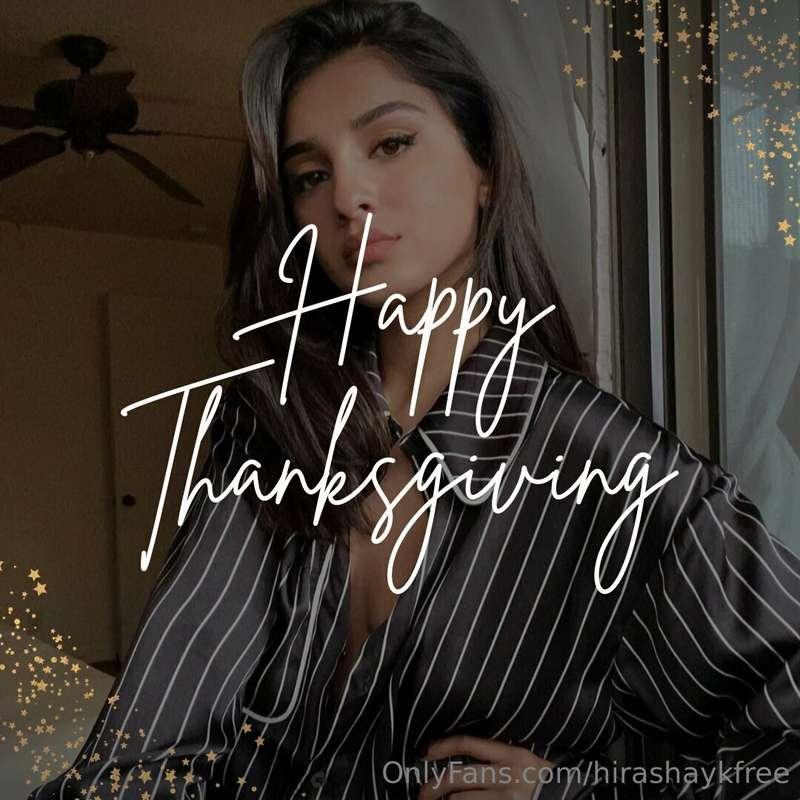 Happy Thanksgiving baby 💋