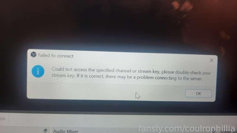 Tried for over an hour to get the stream working, there's server problems, im so sorry, I had everything to stream set up and ready, there's nothing else I could do, I'll try again in a couple days 
