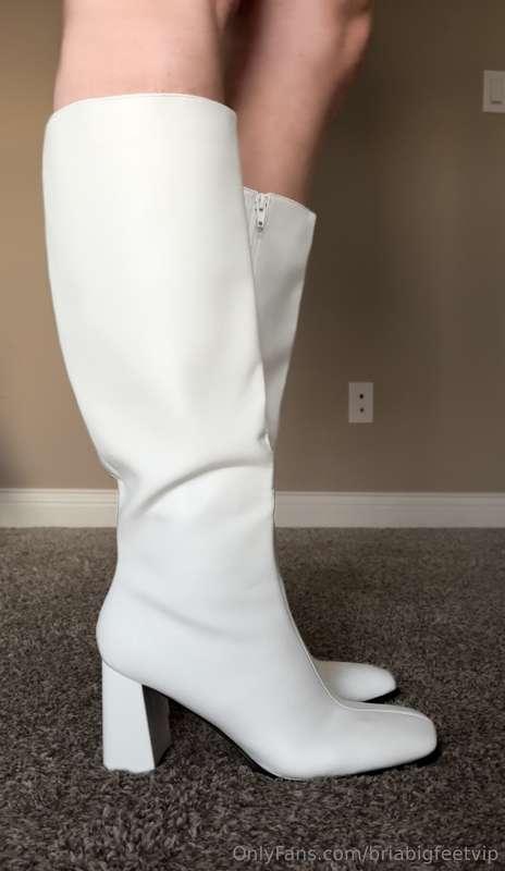 new boots 😇you better get excited to see these in action
