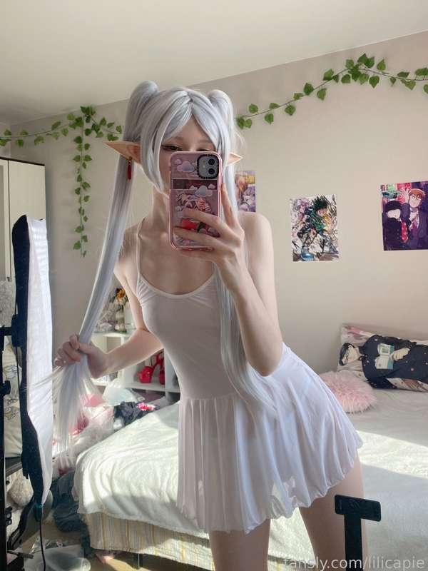 are you attracted to 1000-year-old elves like me? ﻿୨♡୧

#cosplay #frieren #skinny #cutegirl #teen #anime #elf