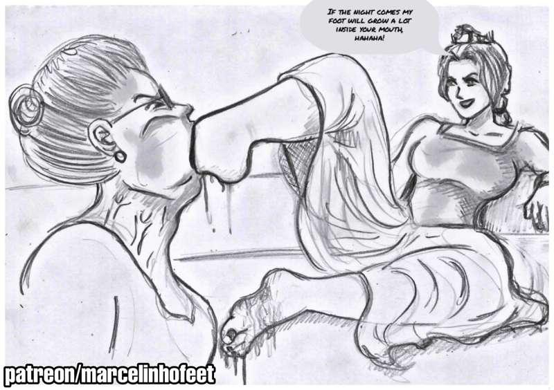 Commission FAIL - Fiona Deep Feet