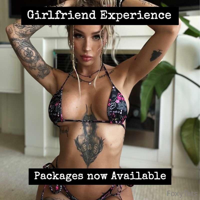 Girlfriend ExperienceExperience what it's like to have me as..