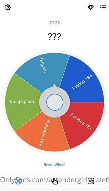 baby, do you want to play fortune with me? I'm giving you a ..