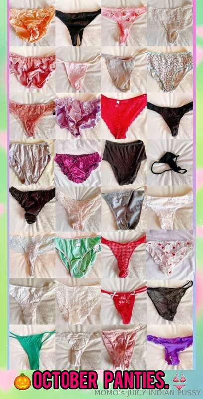 Panties for october ❤️ 