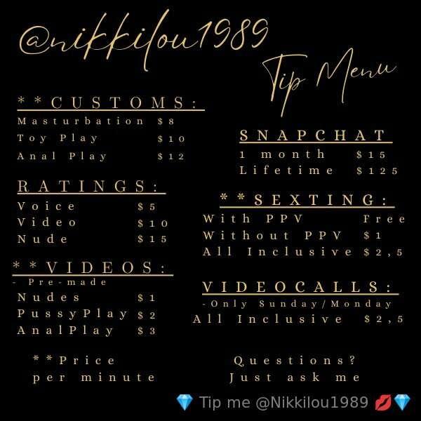 **Book a custom video today!**

Tip $24 for a 3mins custom f..