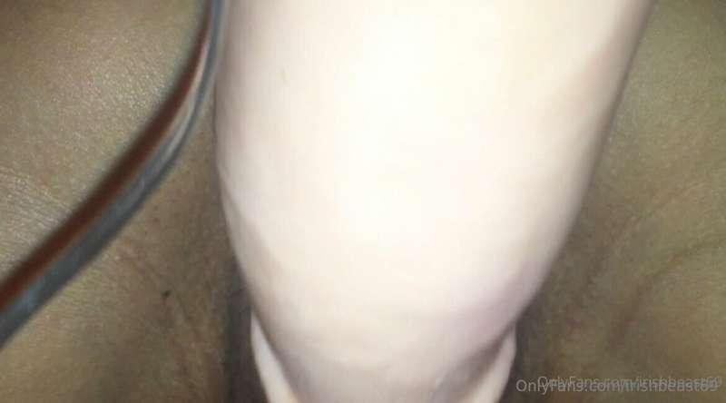 Doggystyle dildo fuck up close 😈💦