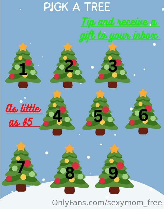 New Christmas game! Tip only $5 and send me your number!!