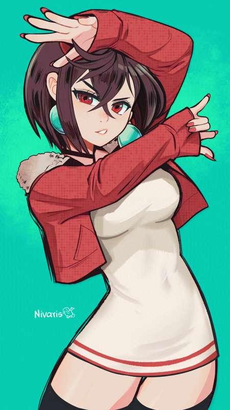 Momo is ready to fight!