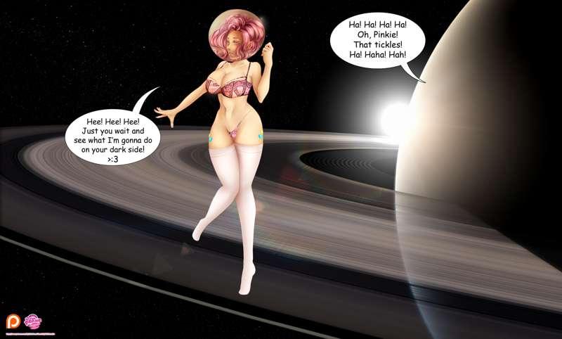 Pinkie Pie in Space! Underwear version.