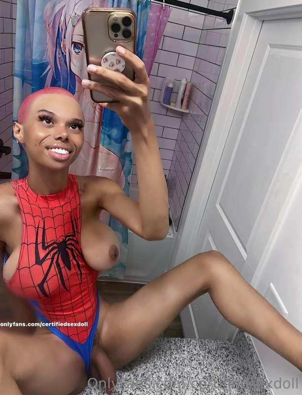 spider girl gotta big dick 💦🕸
