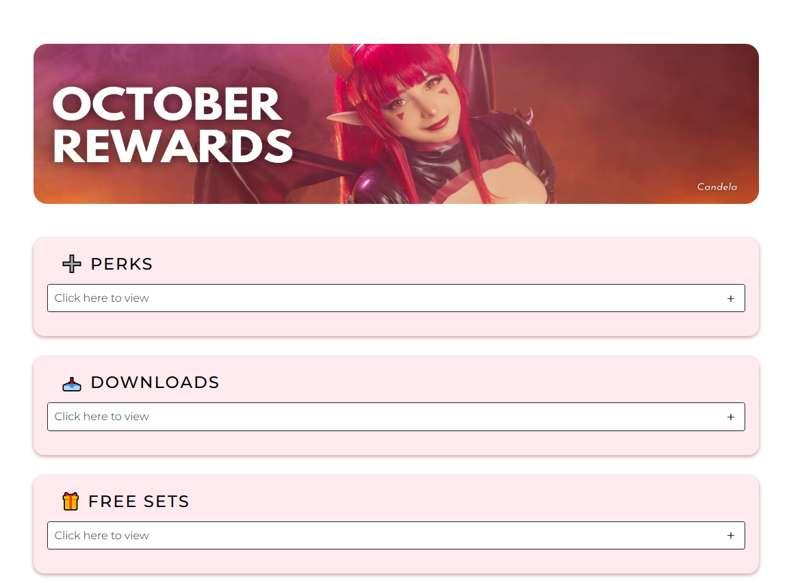 The October rewards have been sent!