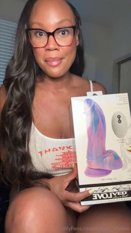 Still sealed… wanna watch me break it in? 🤔