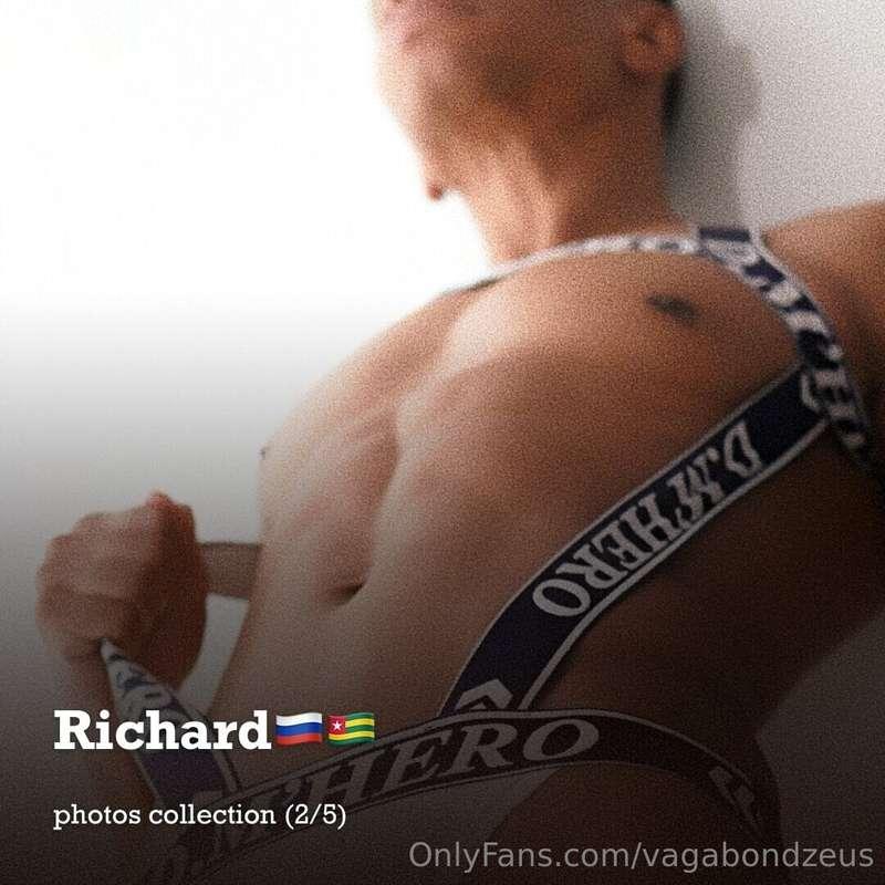 A 156 photos collection of half European-African Richard🇷🇺🇹🇬..