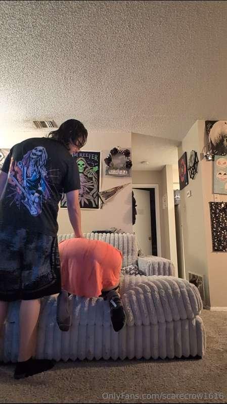 Daddy wanted babygirl to be good so daddy decided to give he..