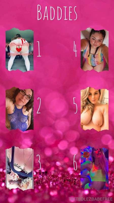 ⚠️Warning ⚠️ things get wild with these baddies 1. ❤️Let’s g..