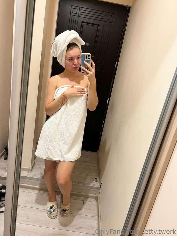 after shower💋🤯