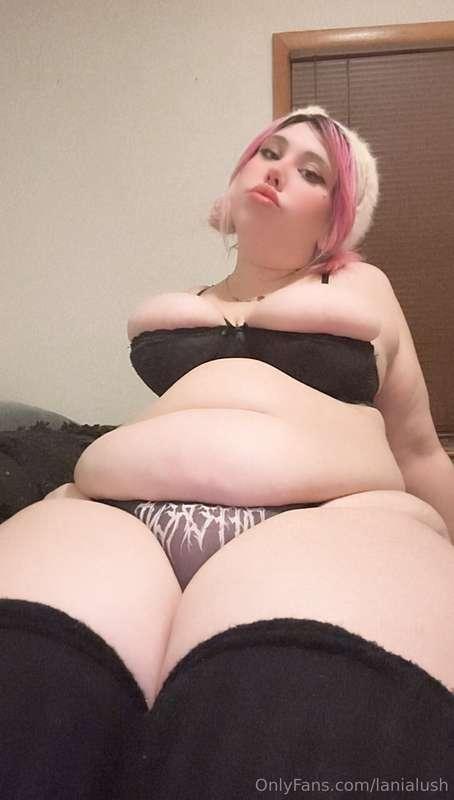 Who loves belly rubs? This lil chubby bunny does 🐰💕🎀