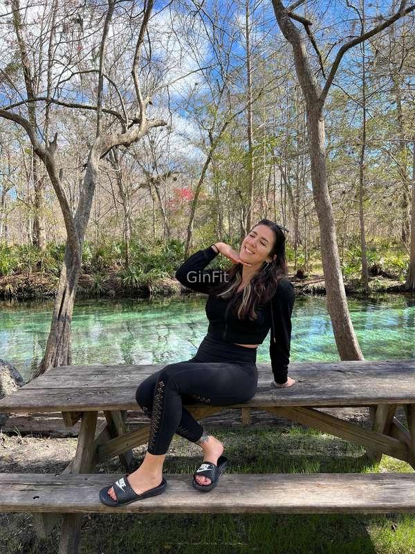 Take me a nature hike date?! This was Ginnie Springs with my..