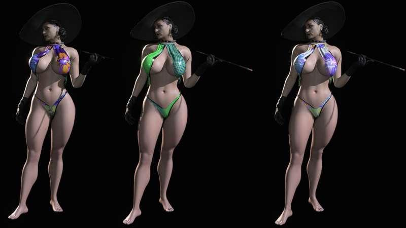 Textures for Dimitrescu Monokini