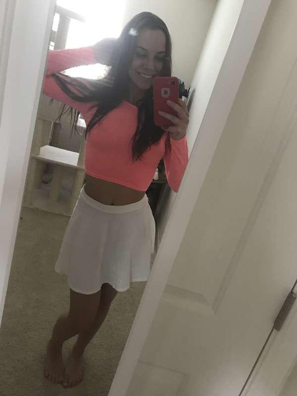 A skirt with a few top options