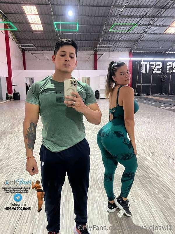 Buenos días chicos terminando de entrenar que cansados salim..
