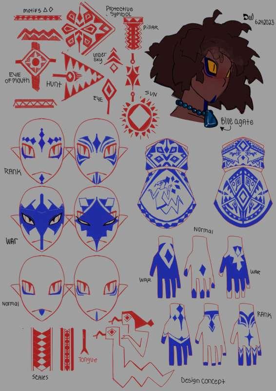serpents: design motifs 