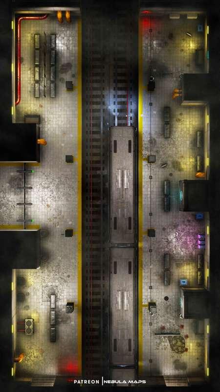 Subway Station (27x48)