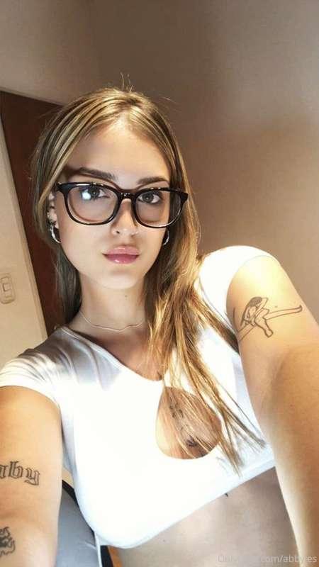 Baby, do you like me with glasses? If you want during sex I ..