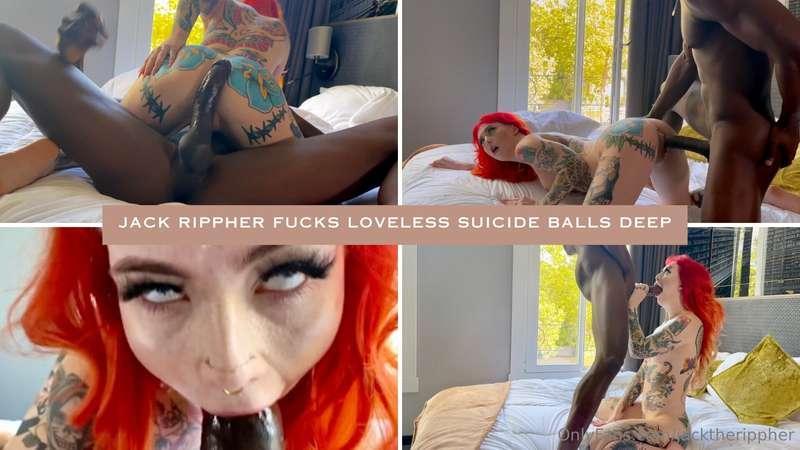 🔥🔥 Jack Rippher fucks Loveless Suicide balls deep! 

I met L..