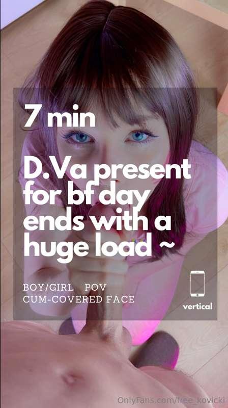 happy bf day ^^ <3
come back home quick baby, because **d.va..