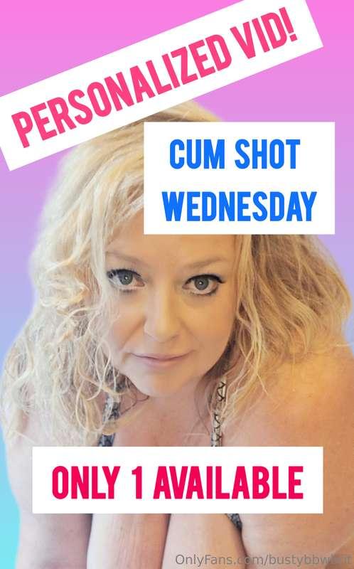 💦 CUM SHOT WEDNESDAY 💦Only 1 Available – Deal Disappears in ..