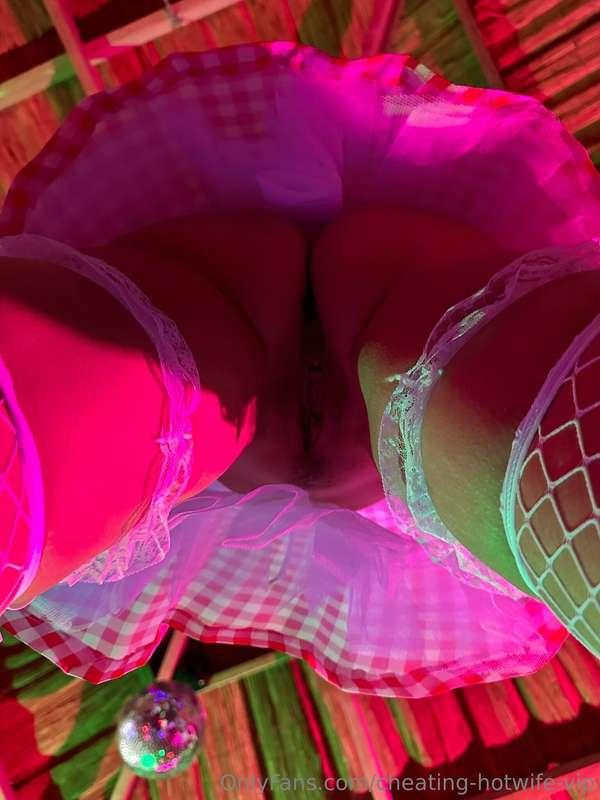 A little up skirt for the weekend