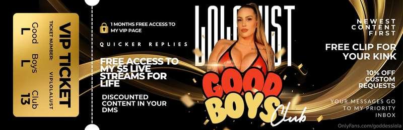 🎟️ JOIN MY NEWEST GOOD BOYS CLUB 🎟️One time payment of $35 g..