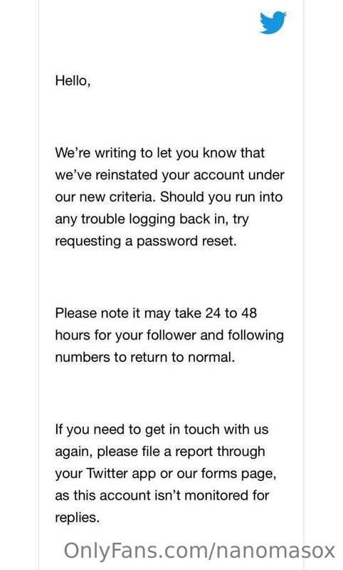 So new update: It seem like twitter is giving me back the tw..