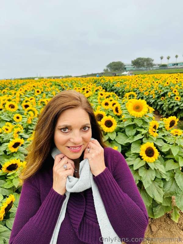 Who can't help but smile 🙂 in a field full of 🌻sunflowers🌻?!