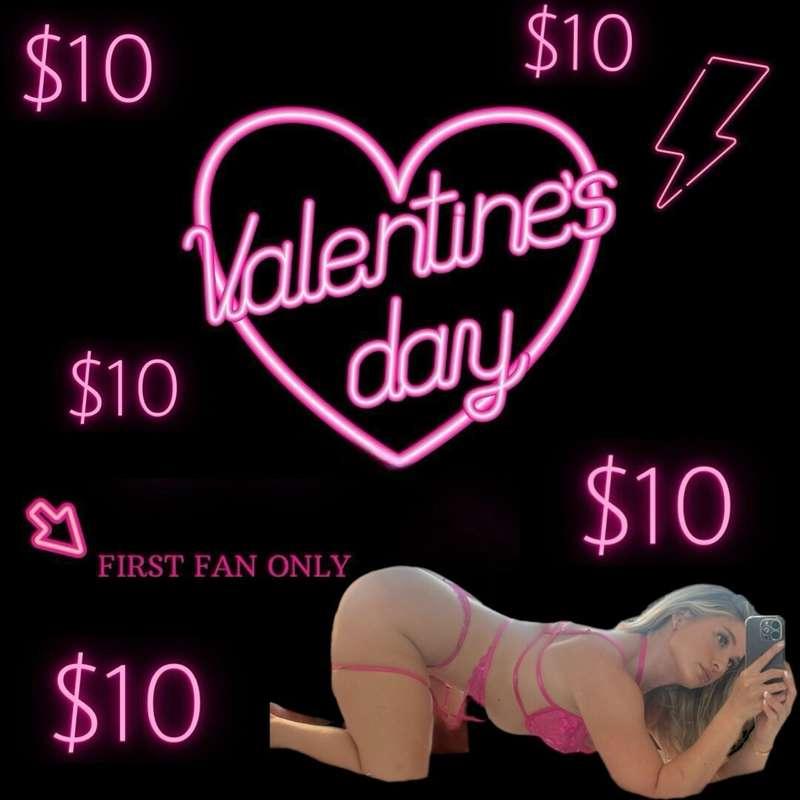 𝐕𝐀𝐋𝐄𝐍𝐓𝐈𝐍𝐄'𝐒 𝐃𝐀𝐘 𝐌𝐄𝐆𝐀 𝐎𝐅𝐅𝐄𝐑 🎀💘fastest fan wins and gets to be..