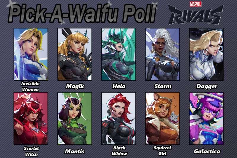 Pick-A-Waifu Poll (Marvel Rivals Edition) 