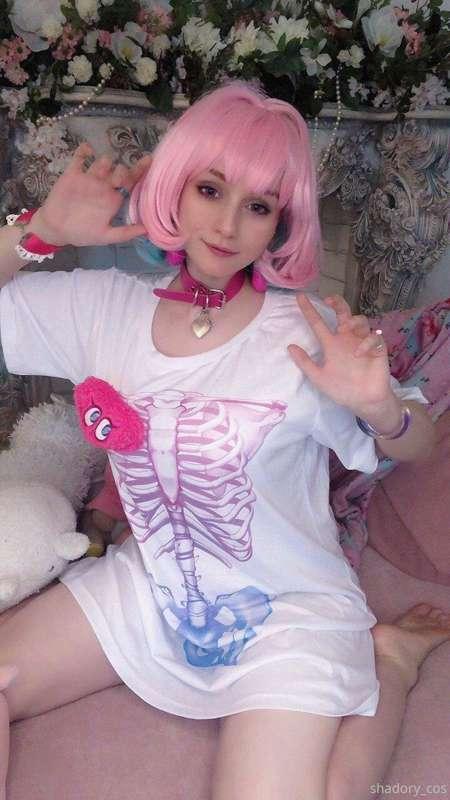 Riamu Yumemi's cosplay test!(￣﹃￣)