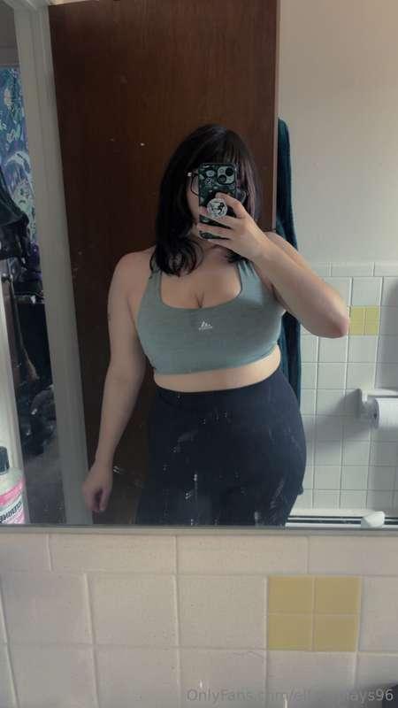 Actually went to the gym for once 