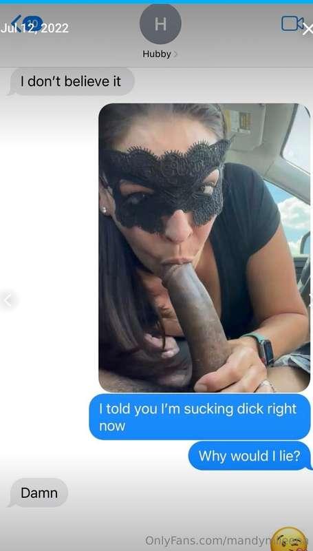 Hubby never learns!