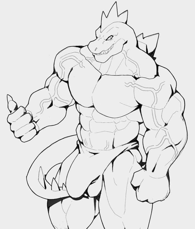 Feraligatr + All Process
