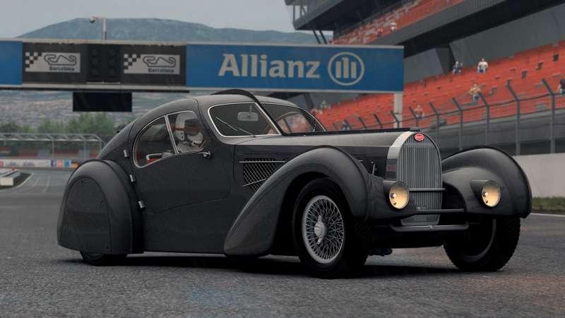 Assetto Corsa (update) 1935 Bugatti Type57 Aerolithe / screenshots
