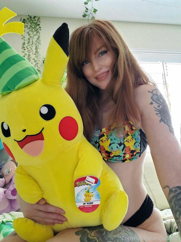 It's my birthday!! :D  Pikachu is ready to celebrate with lo..