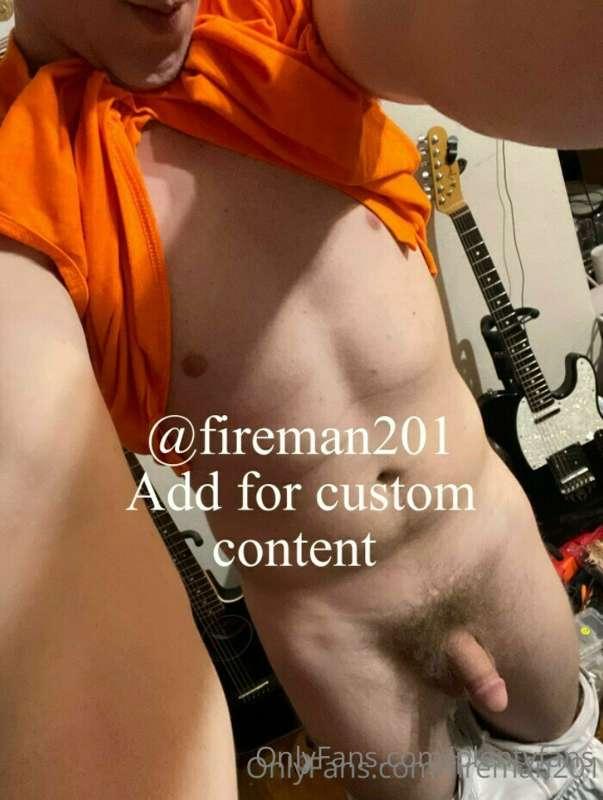 Virgin firefighter @fireman201 is very horny and down for co..