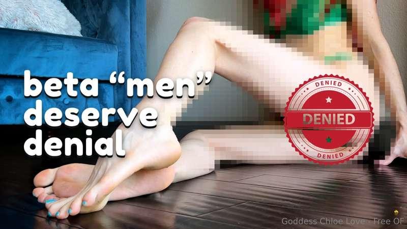 🦶🏻[4K] [ASMR] Tease and Denial for Beta "men" - Censored Foo..
