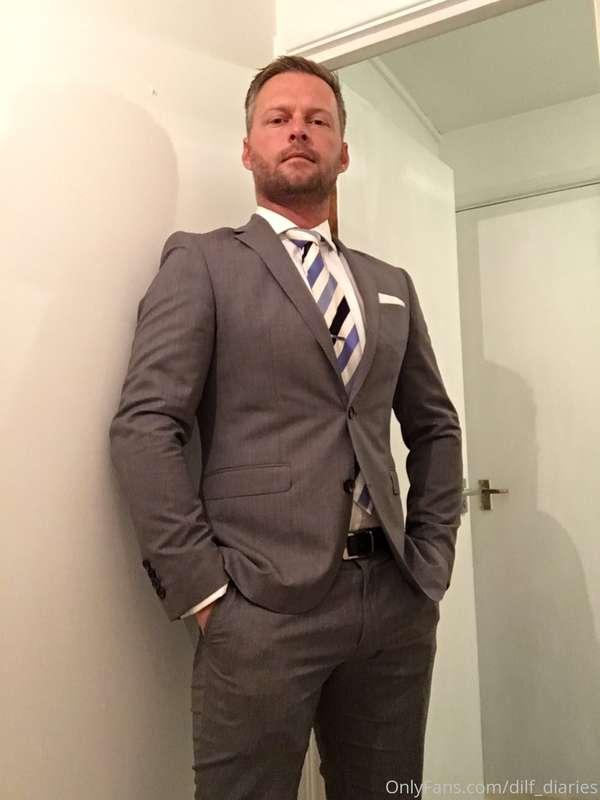 Classic suiting up