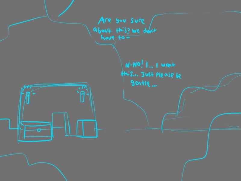 Creeper X Enderman WIP Animatic
