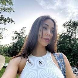 A simple selfie in a serene setting reminds us to appreciate..